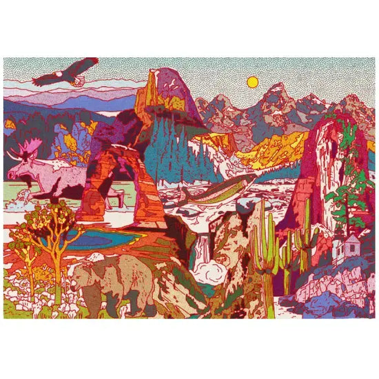 puzzle - 1000-piece - national parks collage by parks project