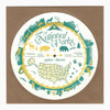 spinner card - national parks by blackbird letterpress