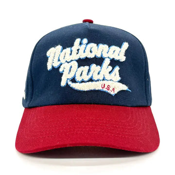 hat - vintage chenille - national parks by parks project