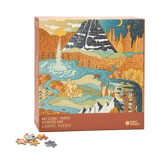 puzzle - 1000-piece - national parks wonderland by parks project