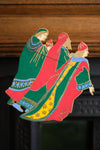 garland - recycled cotton paper - nativity by east end press