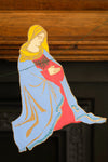 garland - recycled cotton paper - nativity by east end press