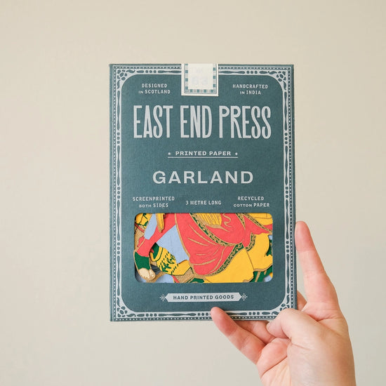 garland - recycled cotton paper - nativity by east end press