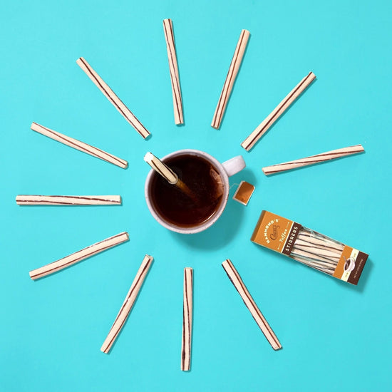 candy - stirrer - natural toffee cocoa by hammond's
