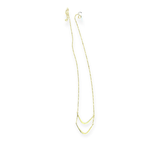 necklace - layered valley - gold plated by tilly doro