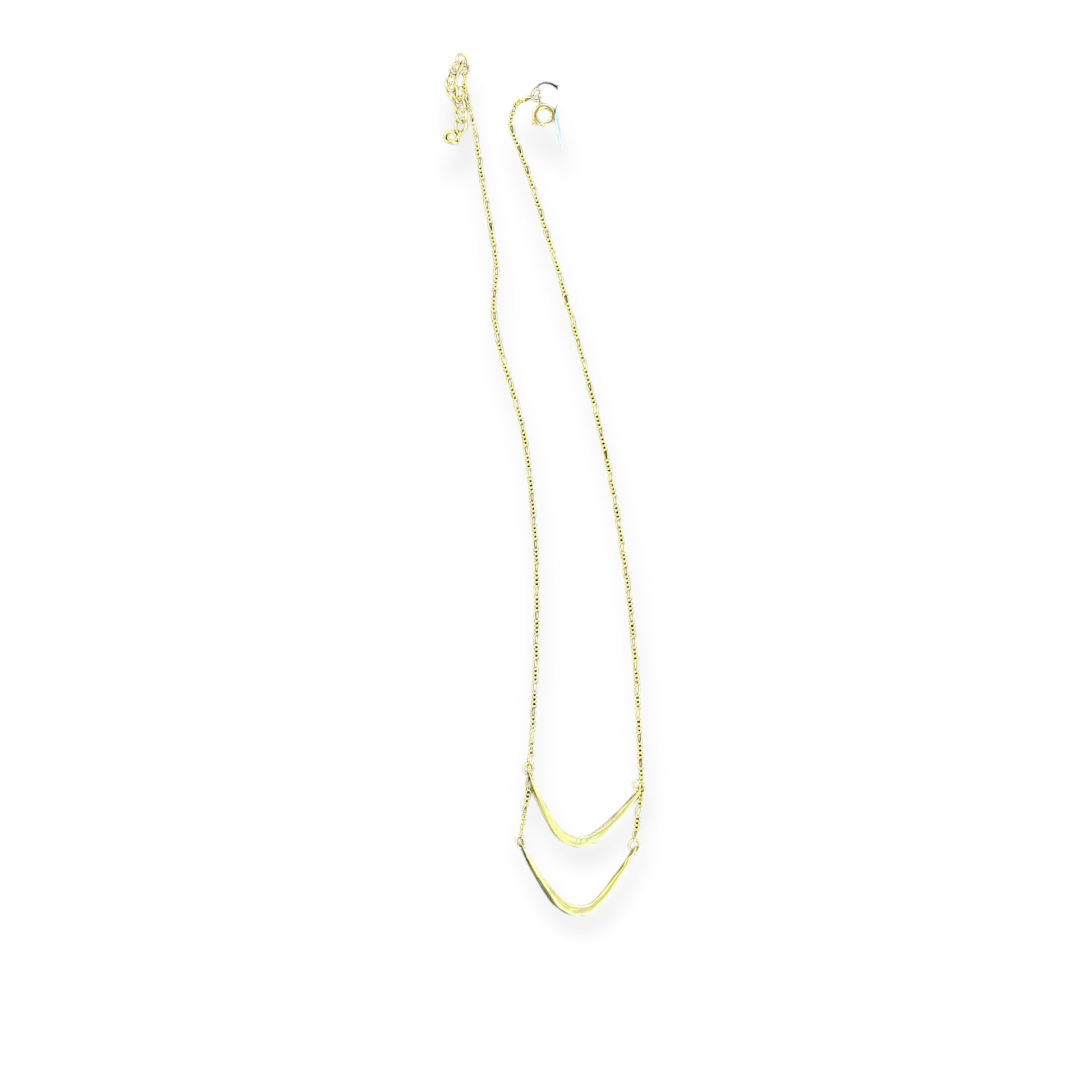 necklace - layered valley - gold plated by tilly doro