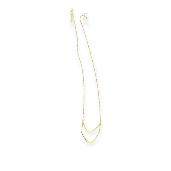 necklace - layered valley - gold plated by tilly doro