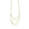 necklace - layered valley - gold plated by tilly doro