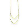 necklace - layered valley - gold plated by tilly doro