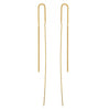 earrings - needle & thread - 24k gold plate by amano studio