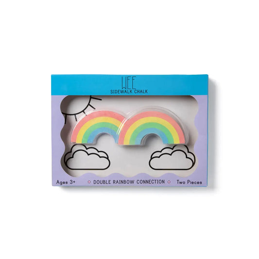 sidewalk chalk - "wee" - rainbow connection by twee made for little hands