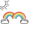 sidewalk chalk - "wee" - rainbow connection by twee made for little hands