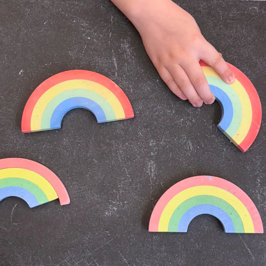 sidewalk chalk - "wee" - rainbow connection by twee made for little hands