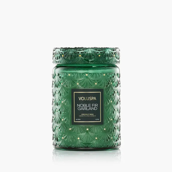 candle - noble fir garland by voluspa