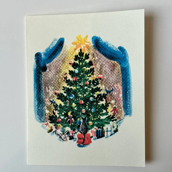 card - christmas - not a creature was stirring by parcel