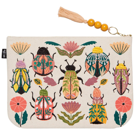 bag - zipper pouch - "amulet" - large by now designs