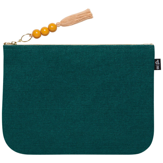 bag - zipper pouch - "amulet" - large by now designs