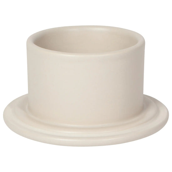 butter crock - matte natural by now designs