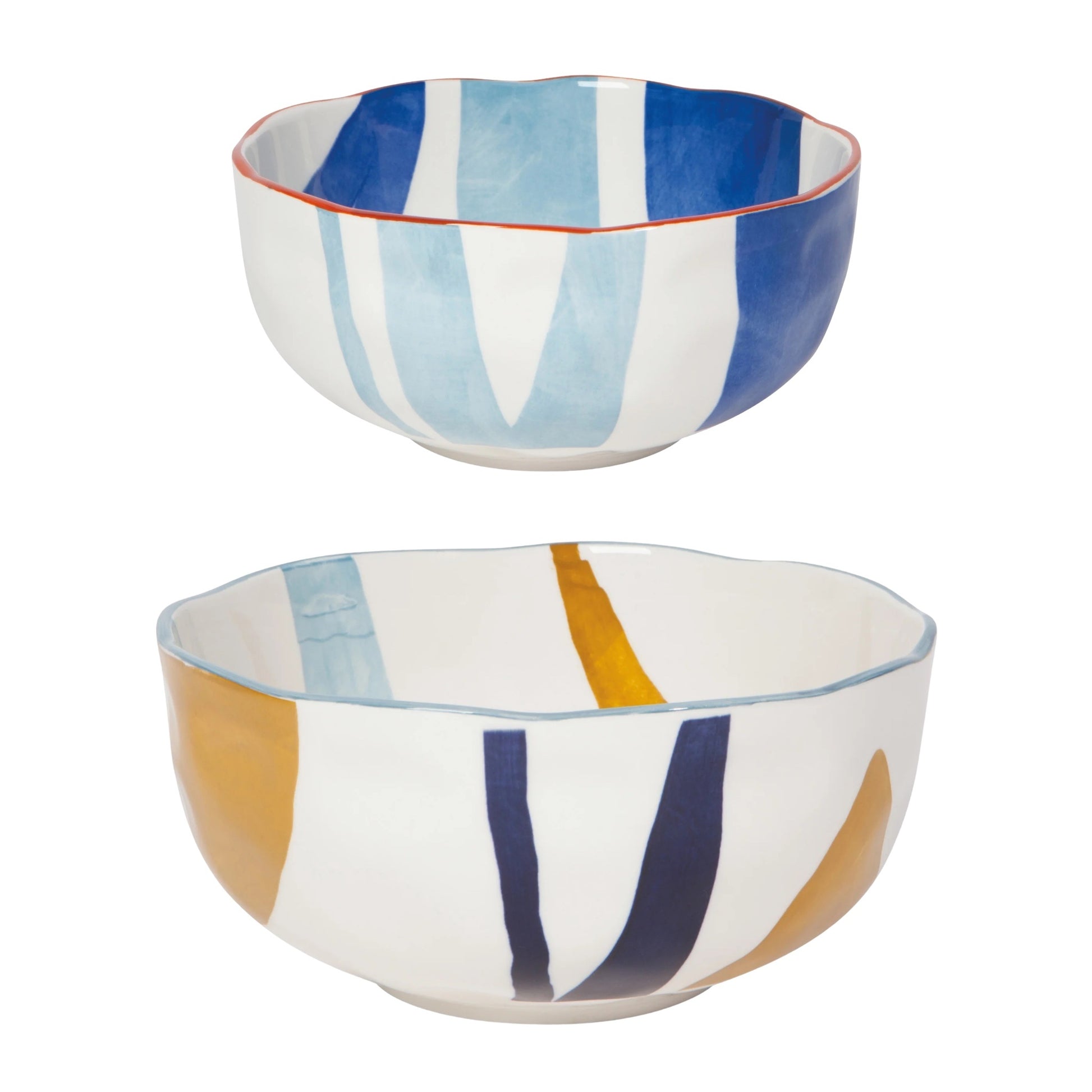 stamped bowl - "canvas" by now designs
