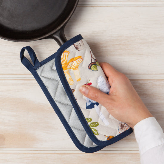 potholder - field mushrooms by now designs