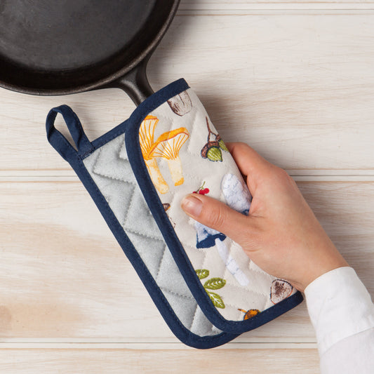potholder - field mushrooms by now designs