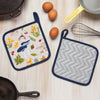 potholder - field mushrooms by now designs