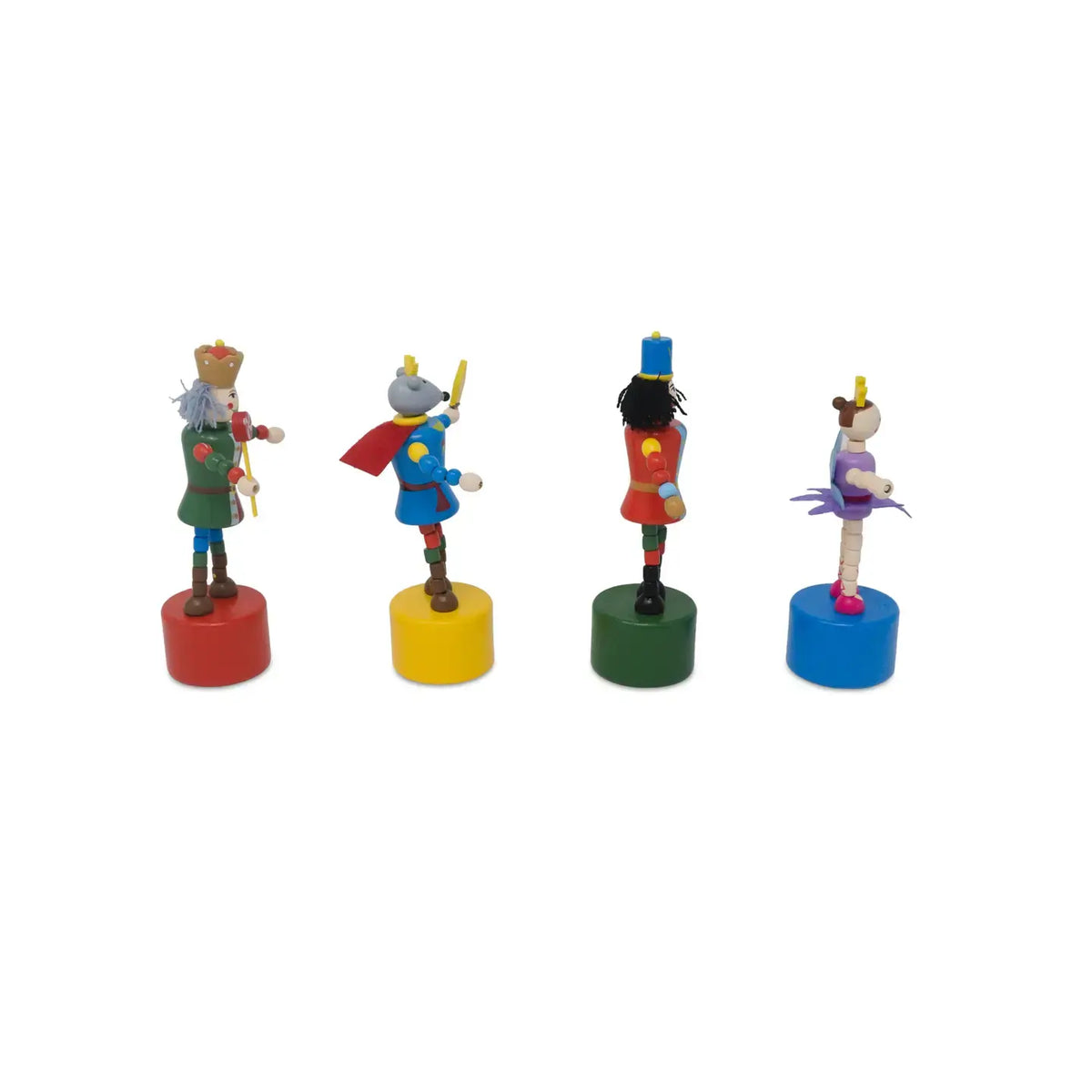toy - push puppet - nutcracker christmas by jack rabbit creations