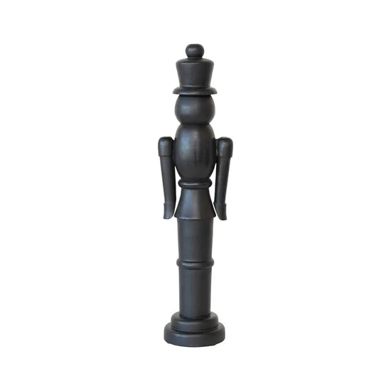 nutcracker - mango wood - black by creative co-op