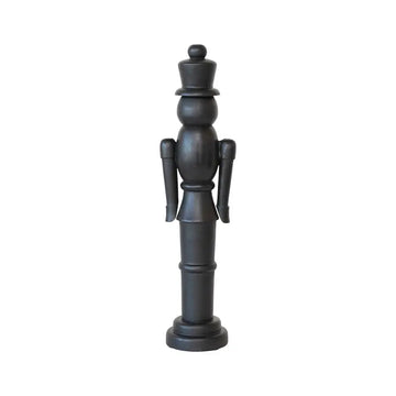nutcracker - mango wood - black by creative co-op