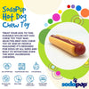 dog toy - nylon hot dog - med/lg by sodapup