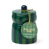 Candle | Cabana Stripe | Green/Navy - Balsam Fir