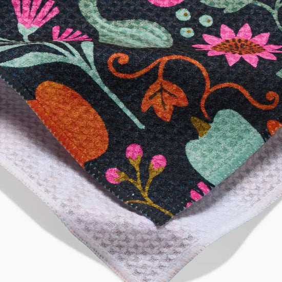 tea towel - microfiber autumn - oakley by geometry house