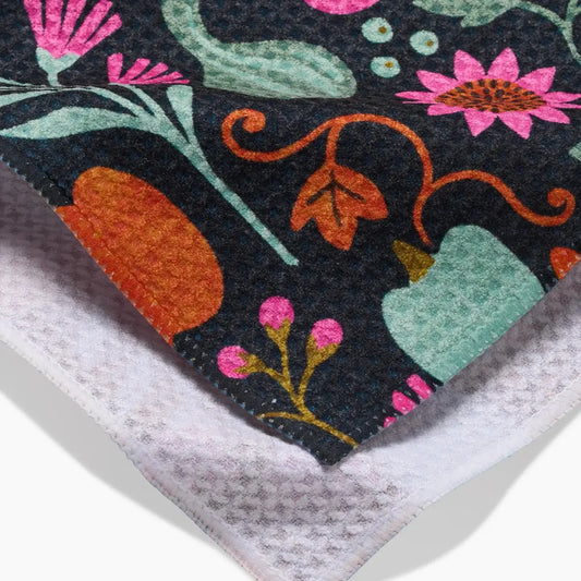 tea towel - microfiber autumn - oakley by geometry house
