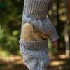 gloves - convertible fingerless "glomitt" by upstate sock