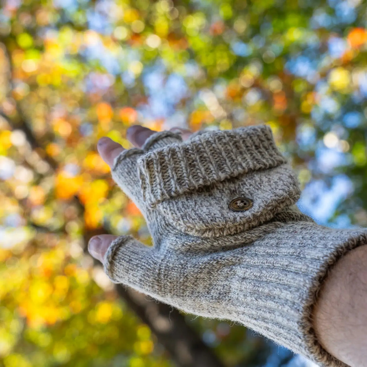 gloves - convertible fingerless "glomitt" by upstate sock