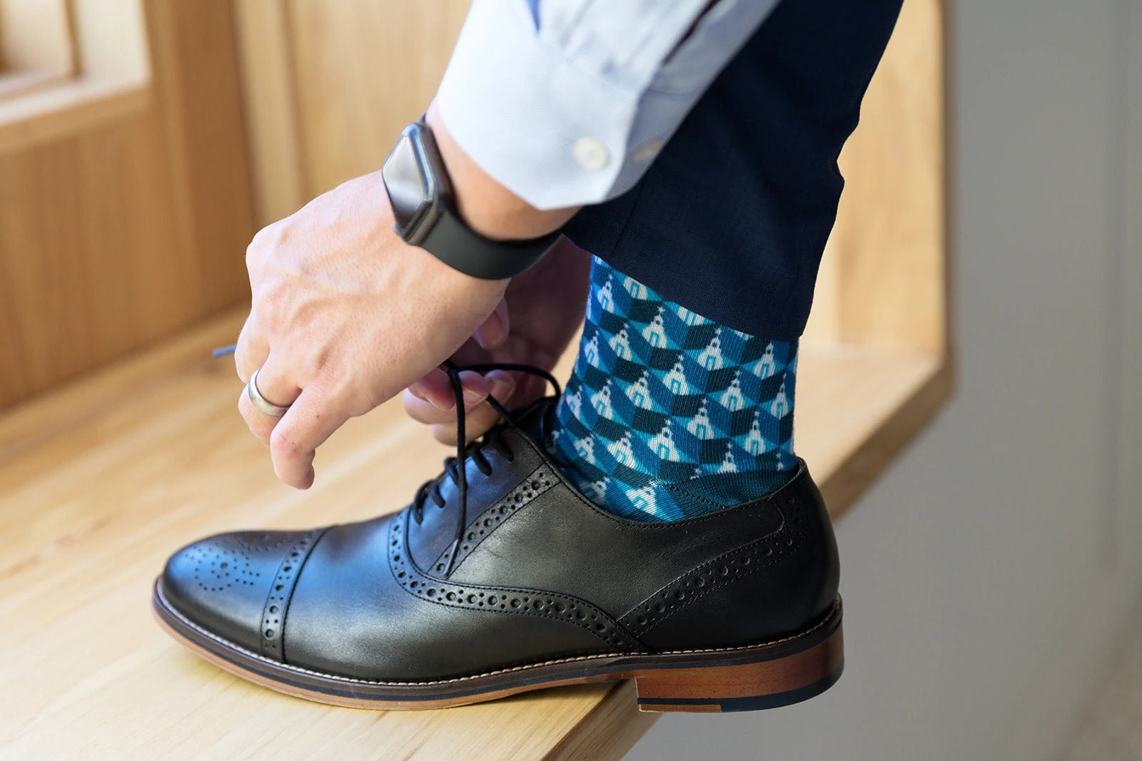 socks - ocu - gold star by william & lauren