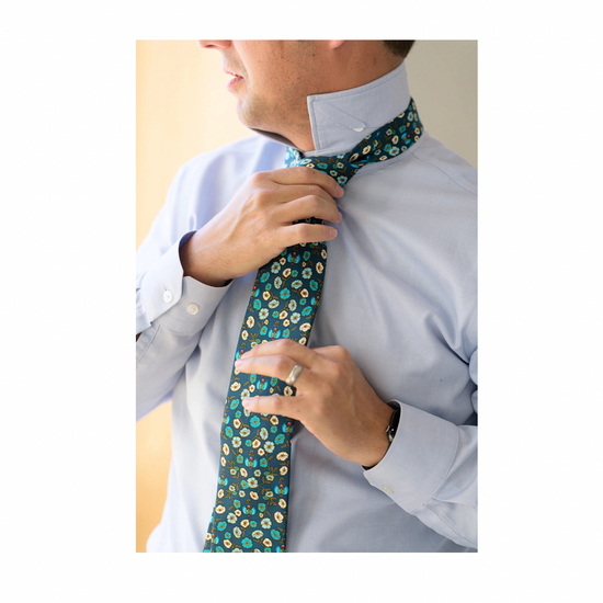 necktie - ocu - legacy floral by william & lauren