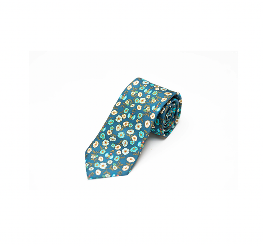 necktie - ocu - legacy floral by william & lauren