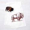 Tea Towel | Flour Sack | Bison