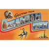 postcard - oklahoma by found image