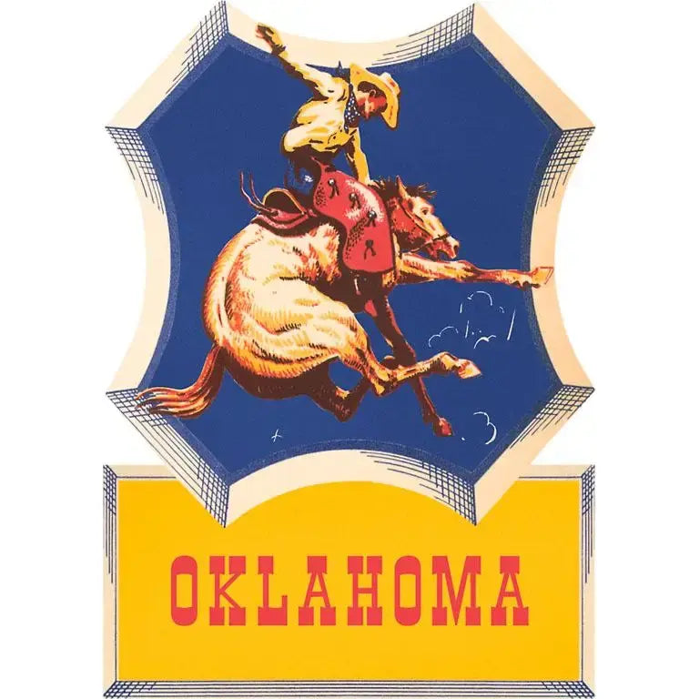postcard - oklahoma by found image