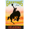 postcard - oklahoma by found image