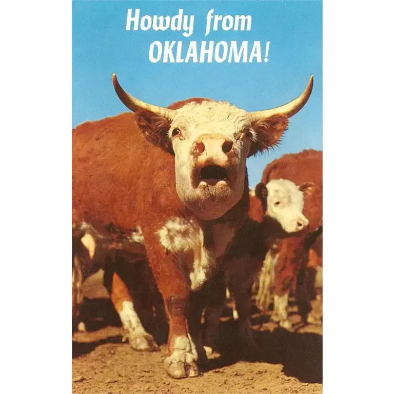postcard - oklahoma by found image