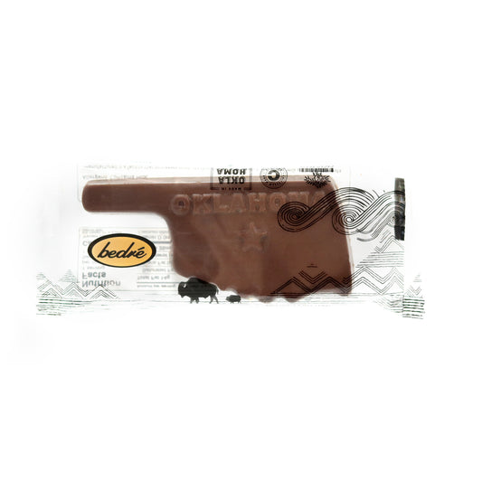 candy - bedré chocolate bar - oklahoma by bedre fine chocolate