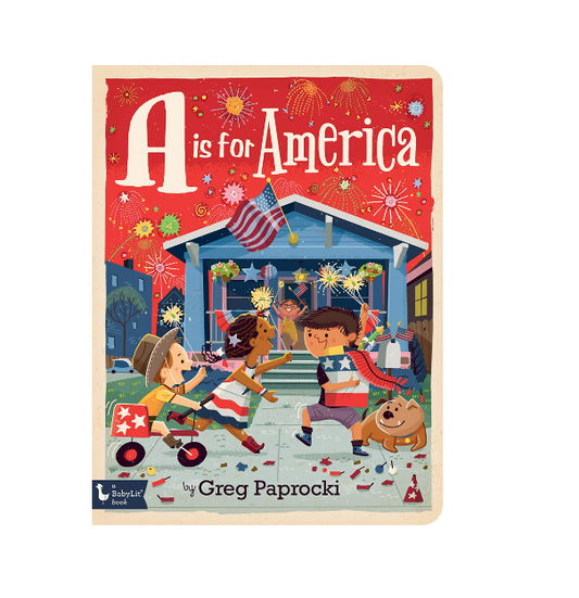 Board Book | Alphabet | A is for America