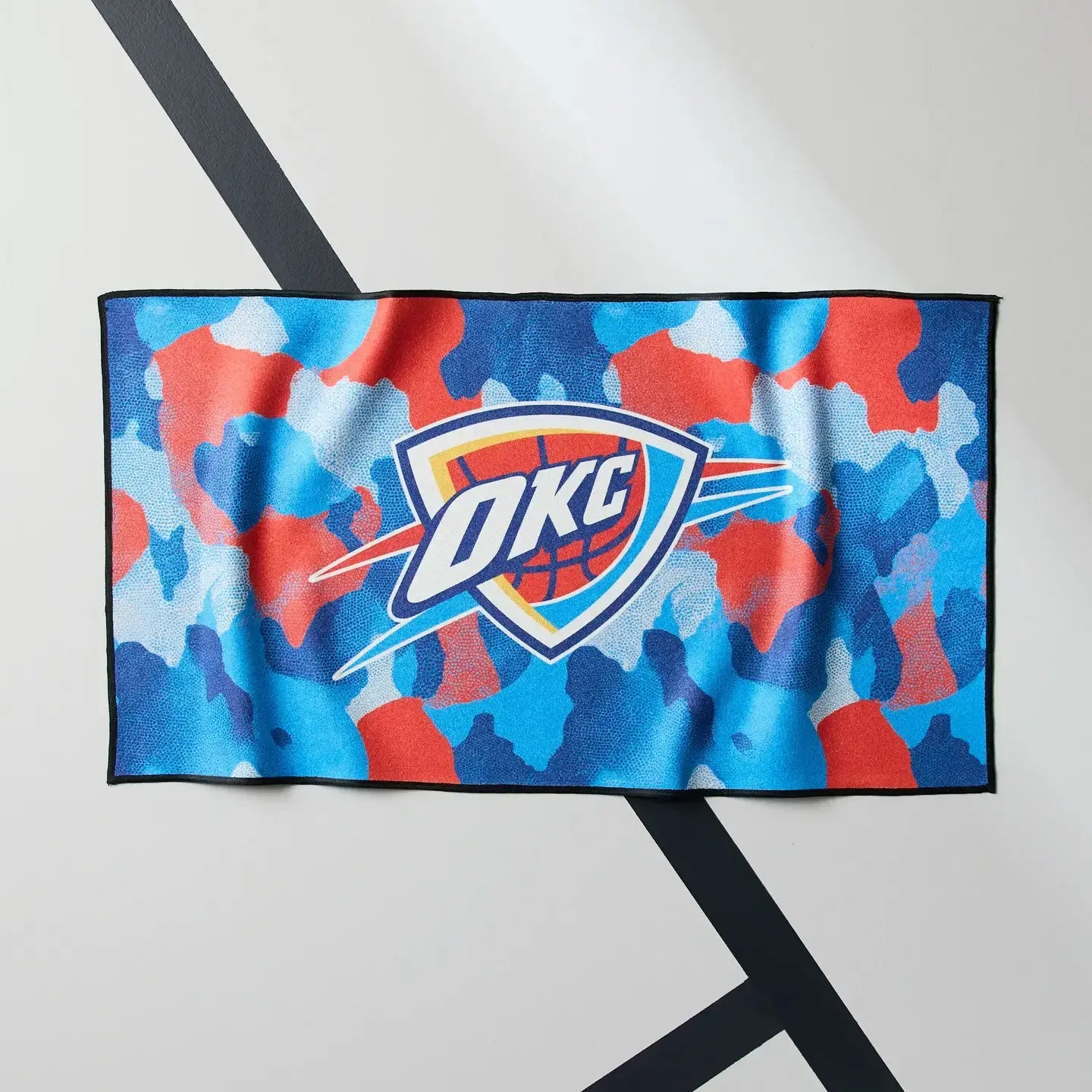 fitness towel - okc thunder - 4 styles by geometry house