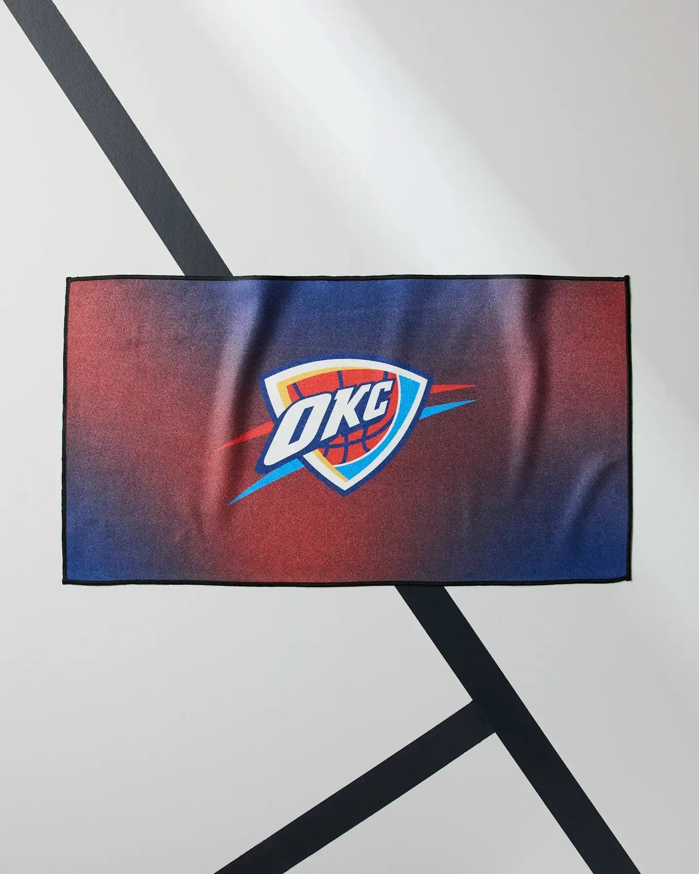 fitness towel - okc thunder - 4 styles by geometry house