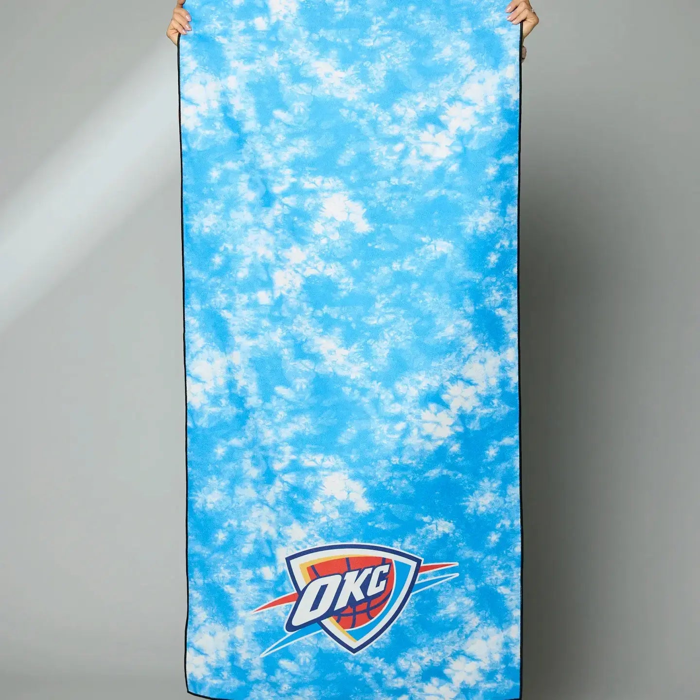 beach towel - okc thunder - 3 styles by geometry house