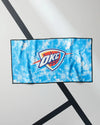 fitness towel - okc thunder - 4 styles by geometry house