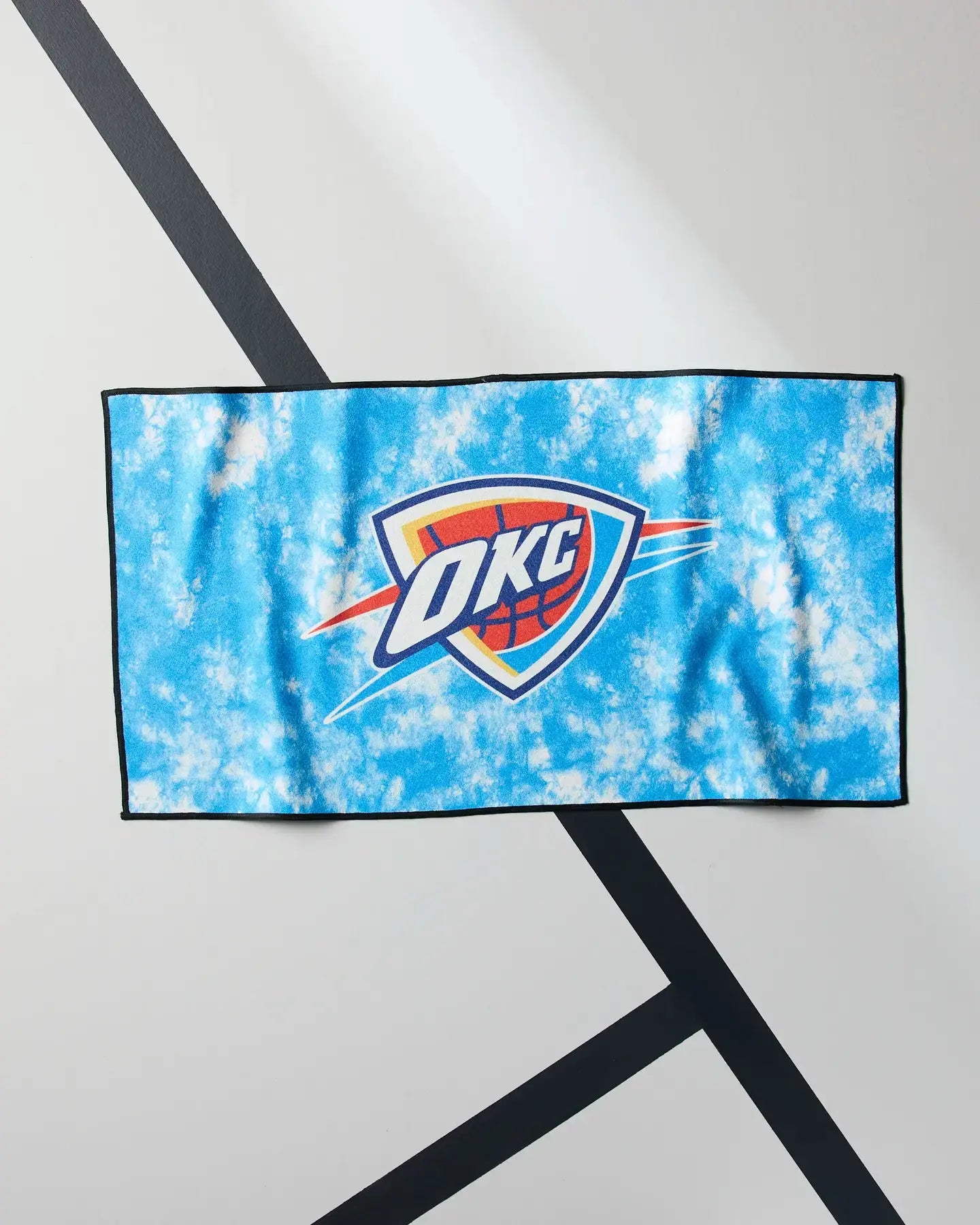 fitness towel - okc thunder - 4 styles by geometry house